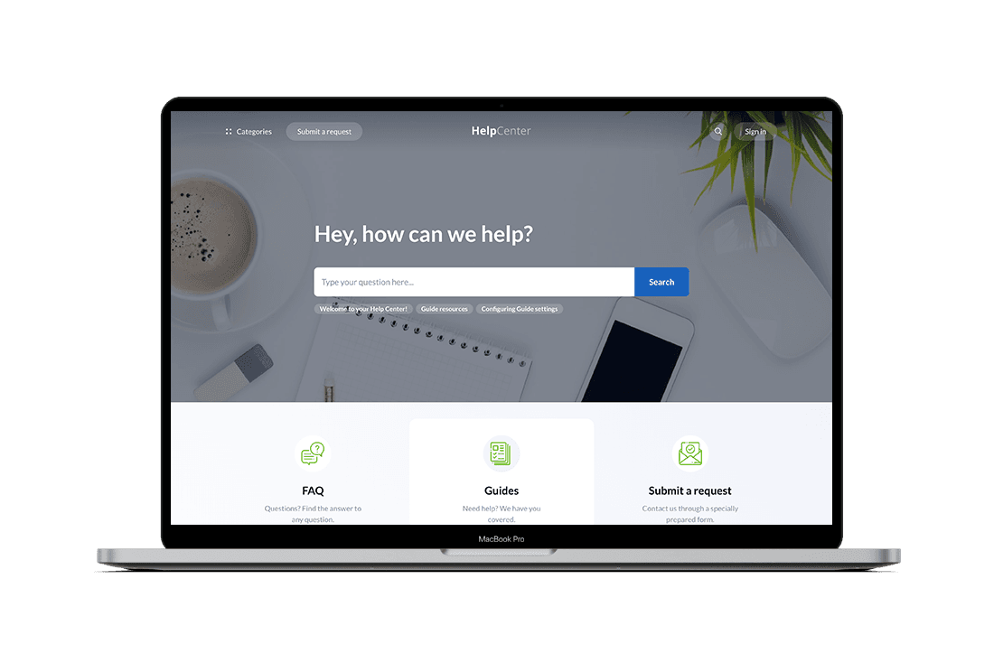 Zendesk Help Center Themes | Premium Plus